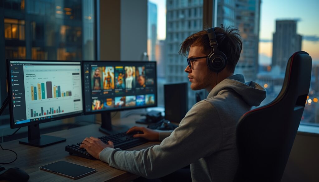 From eBay Side Hustle to Registered LLC: How a Gamer from Austin Built a Real Business Selling Digital Game Codes lucid origin exquisite high fashion photography of young confident man in his late 20s sittin 0