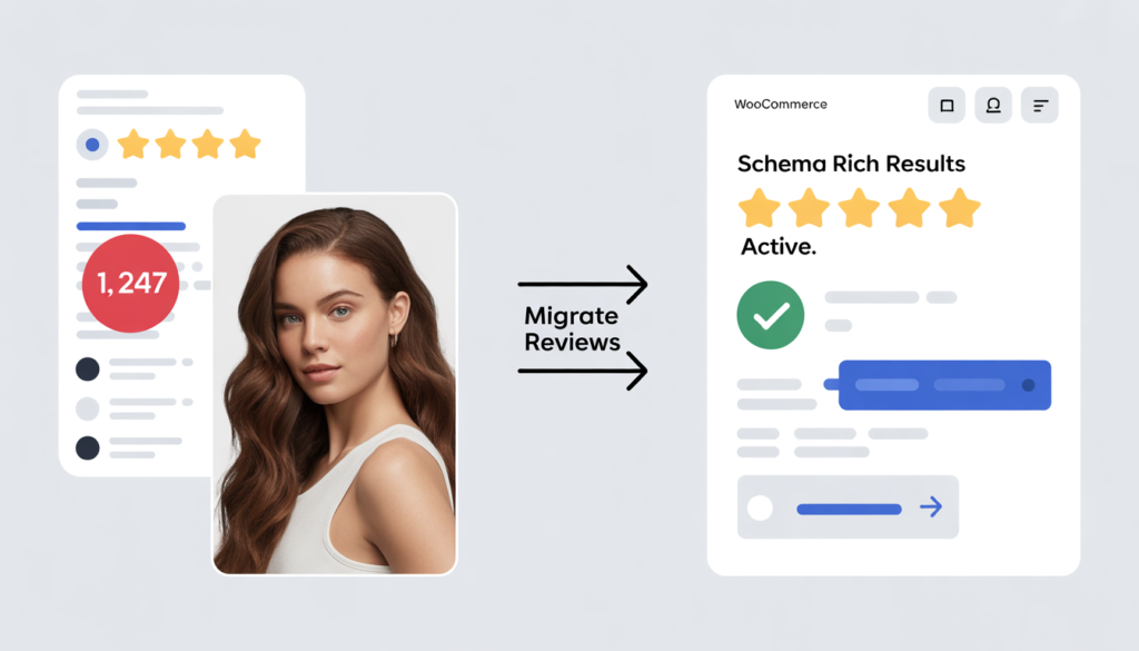 ideogram v3.0 exquisite high fashion photography of a clean split‑screen illustration. left 0