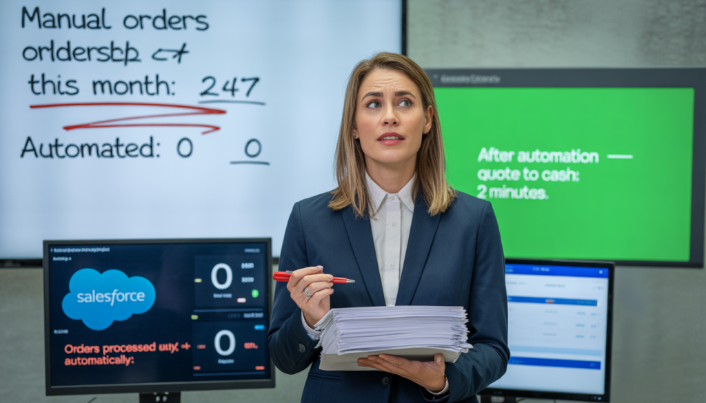 ideogram v3.0 exquisite high fashion photography of a frustrated sales manager in her late 30s 0