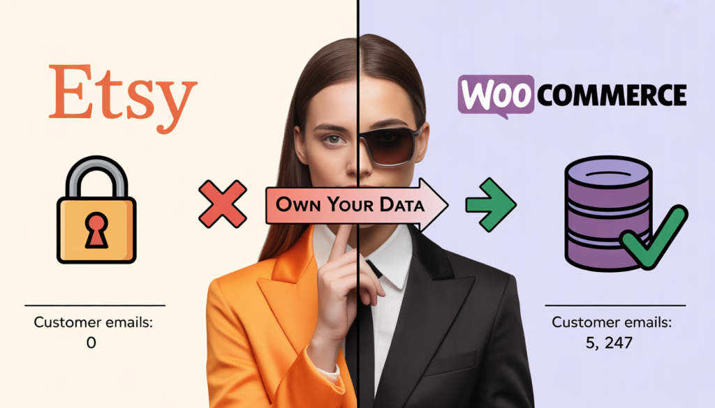 ideogram v3.0 exquisite high fashion photography of a split‑screen illustration. left side e 0