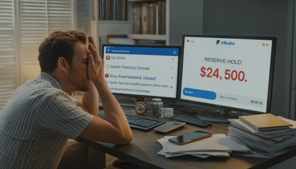 ideogram v3.0 exquisite high fashion photography of a stressed male entrepreneur in his early 0