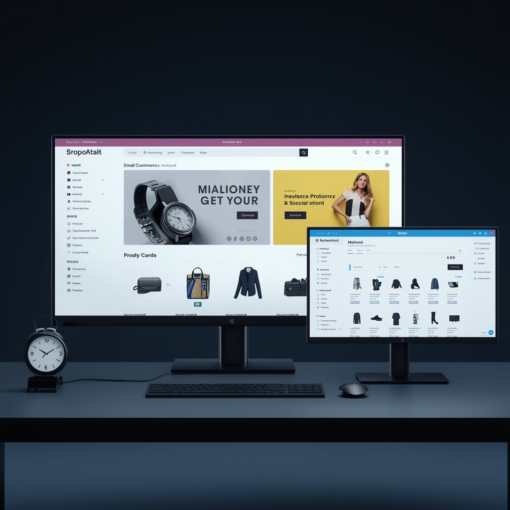 lucid origin a highly detailed professional woocommerce store displayed on a large widescreen 0.jpg