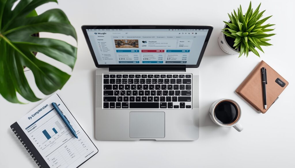 The Honest Guide to US Web Hosting in 2026: What Nobody Tells You Before You Pay lucid origin exquisite high fashion photography of clean overhead flat lay of a macbook pro s 0